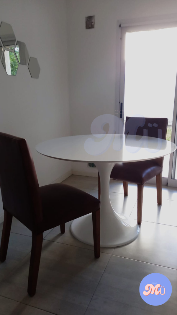 Producto - Mesa de Comedor Tulip 120 diam. Blanca