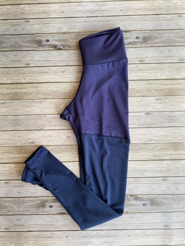 Calza dryfit marino (bien larga)