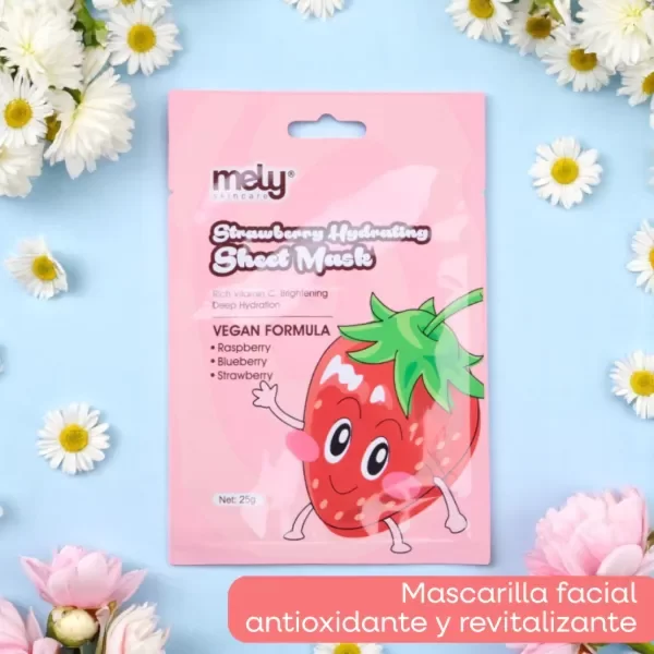 Producto - MASCARILLA FACIAL CON FRAMBUESA, ARANDANO Y FRUTILLA