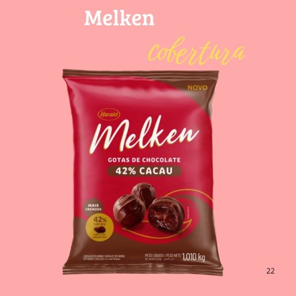 Producto - Chocolate de cobertura Gotas Melken