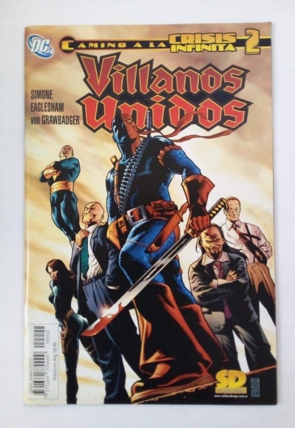 Producto - Camino a la Crisis Infinita #2 Villanos unidos - Simone - SD DC Comics
