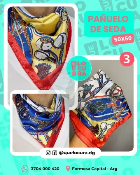 Producto - Pañuelo de Seda - 03