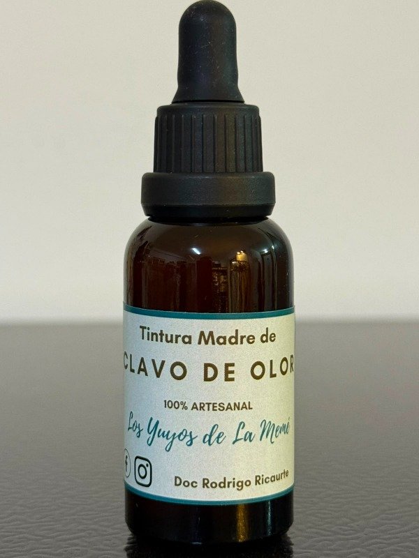 Producto - Tintura Madre de clavo de olor. Desparasitación. Los Yuyos de la Memé - 1