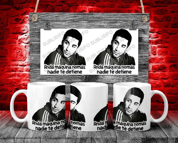 Producto - Okupas 14 // Andá máquina nomás [Stencil Art]