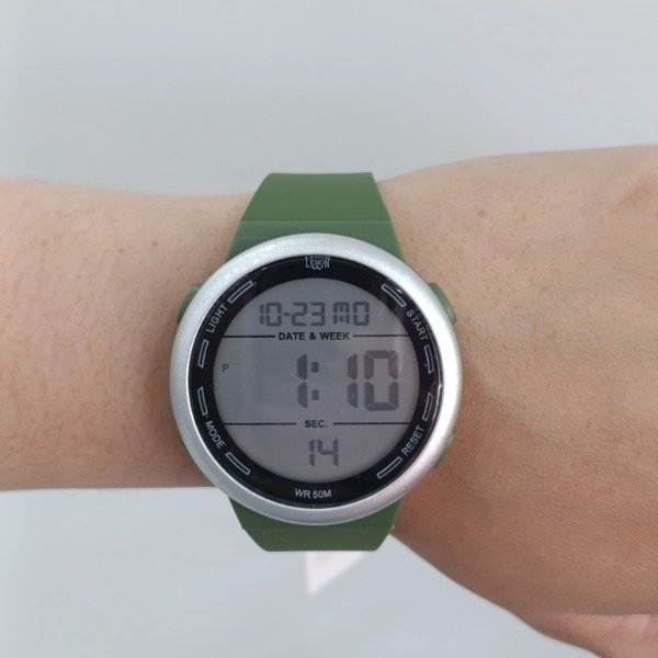 Producto - RELOJ LEMON DIGITAL SILICONA VERDE