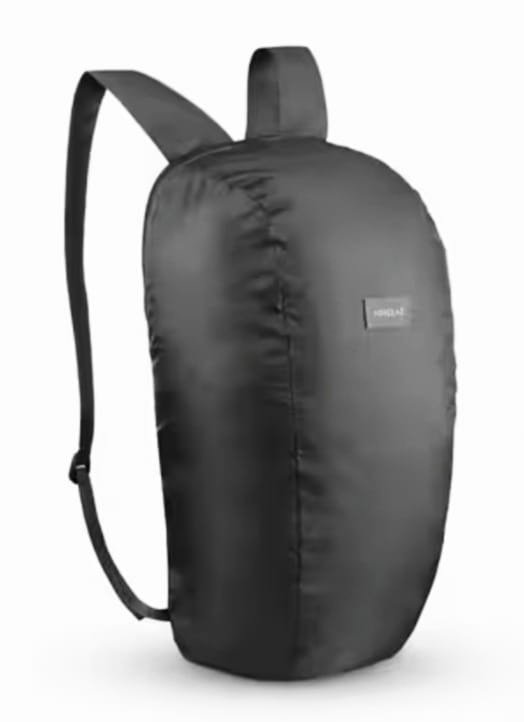 Producto - Mochila Ultracompacta 10 L FORCLAZ  Negra