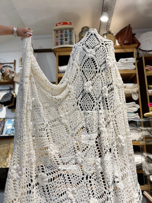 Producto - Cubrecama en algodón blanco