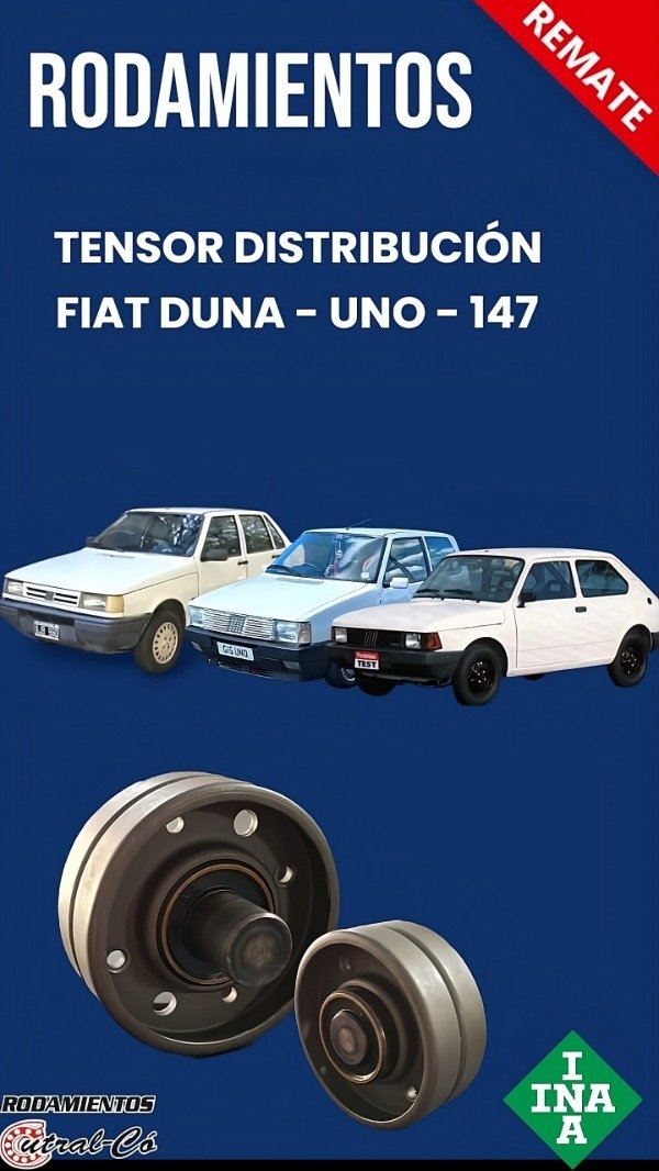 Producto - TENSOR DISTRIBUCION FIAT DUNA-UNO-147