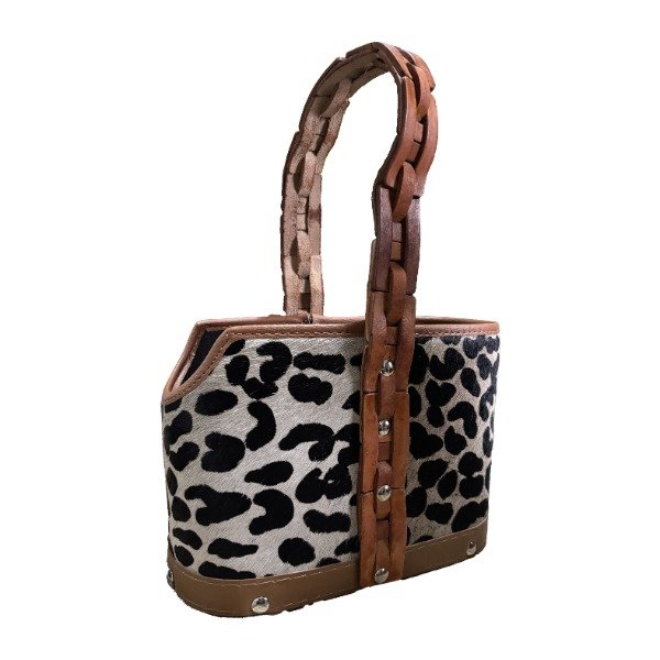 Producto - Art 1134 Canasta simple uruguaya con pelo vaquita