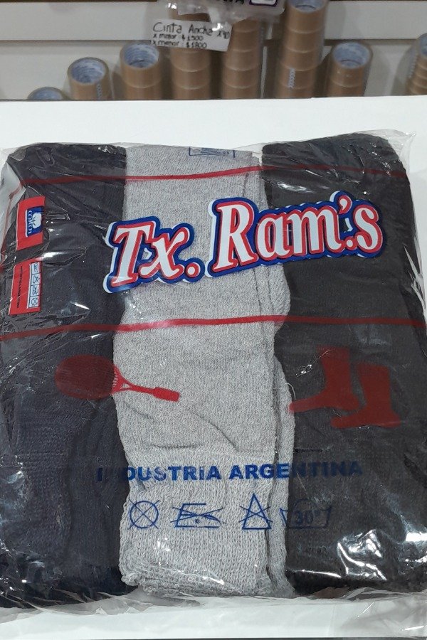 Producto - MEDIA DE TOALLA TX.RAM'S