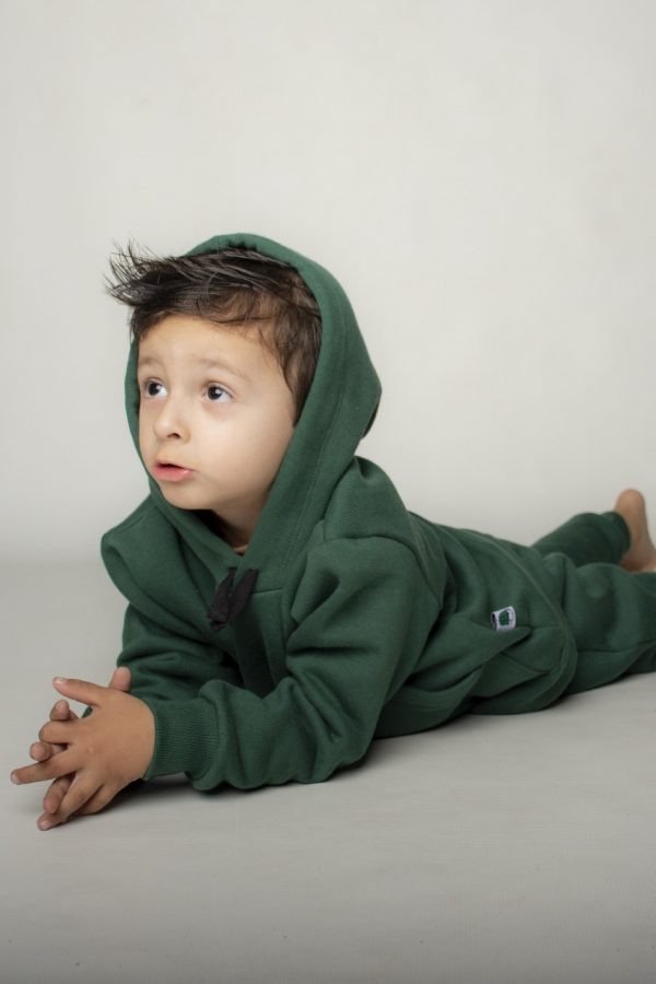 Producto - BUZO FRISADO UNISEX VERDE INGLES