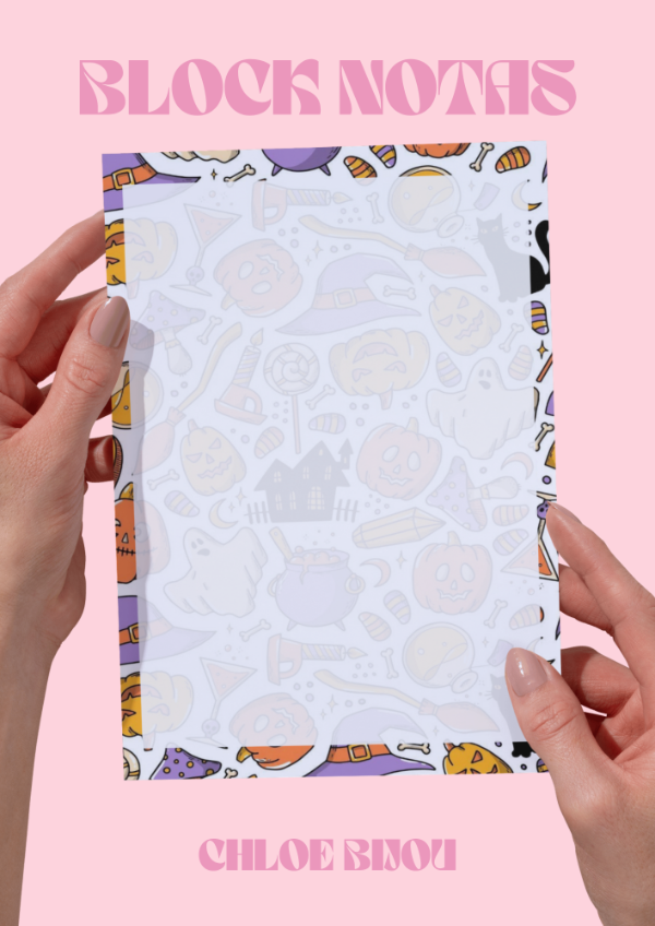 Producto - Block notas A5 Halloween - 1