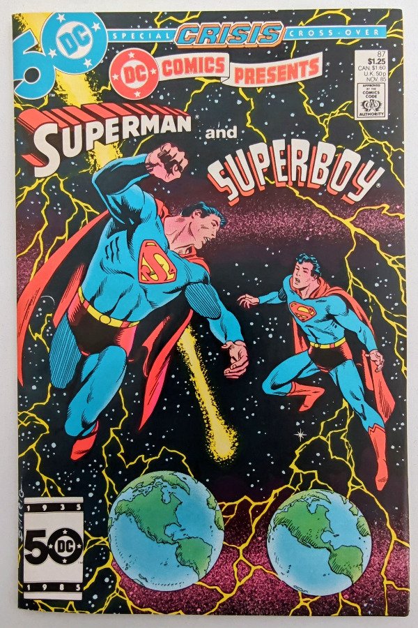 Producto - DC Comics Presents #87 (1985) - Primera aparición y origen de Superboy-Prime