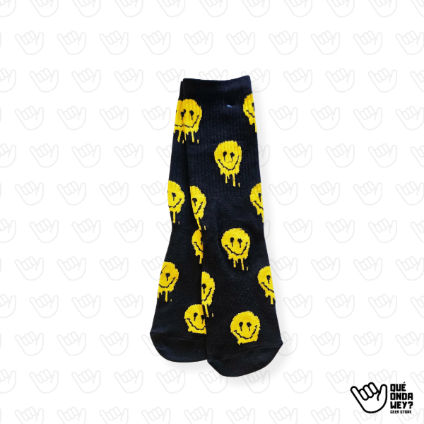 Producto - Medias Smiley Melt - Black