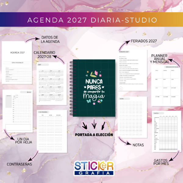 Producto - Agenda 2027 Diaria Studio