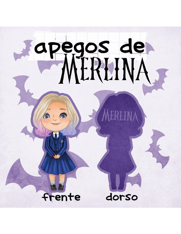 Producto - Muñeco Almohada Apego Personalizado Merlina #3