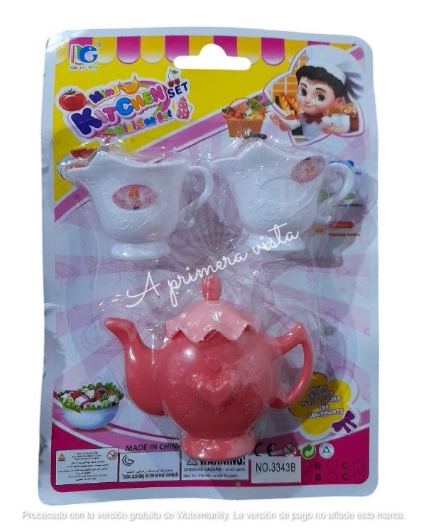 Producto - Juego de te 3pcs