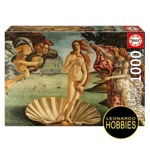Producto - El Nacimiento de Venus por Sandro Botticelli 1000 Piezas Educa 20580