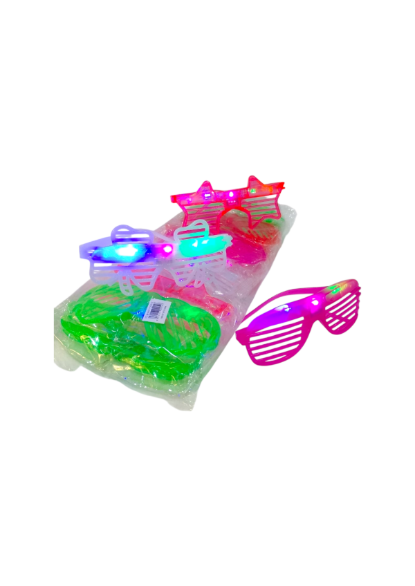 Producto - Lentes Led x12 Formas Rayados
