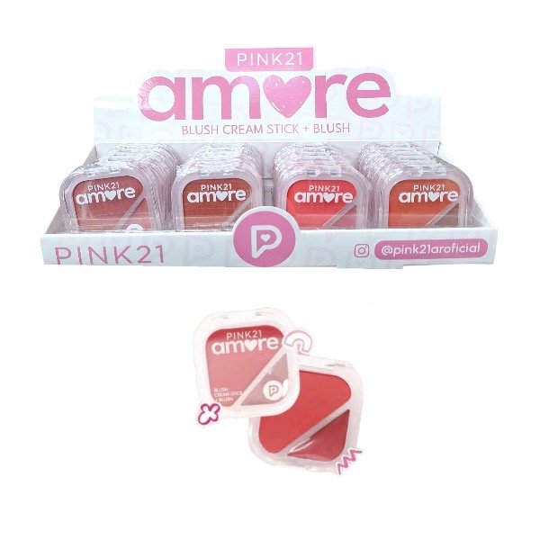 Producto - Rubor dúo Amore Pink 21 - 0