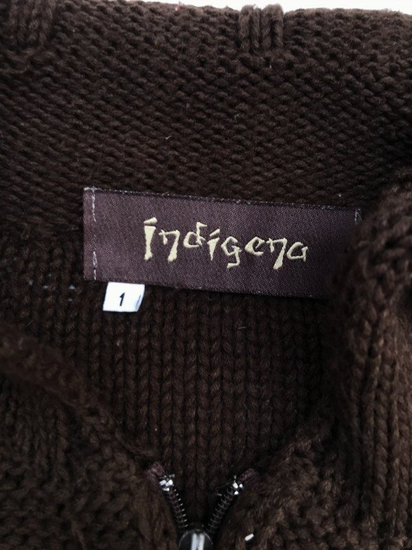 Producto - Fur butterfly Knitted zip INDIGENA - 6