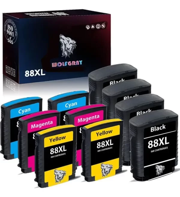 Producto - COMBO CARTUCHOS DE TINTA ALTERNATIVOS HP 88 XL