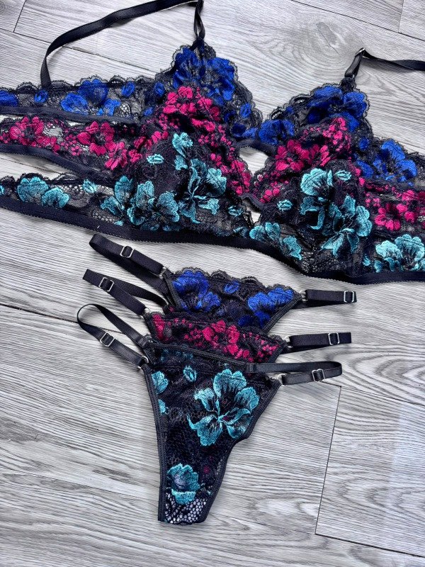 Producto - conjunto puntilla y encaje