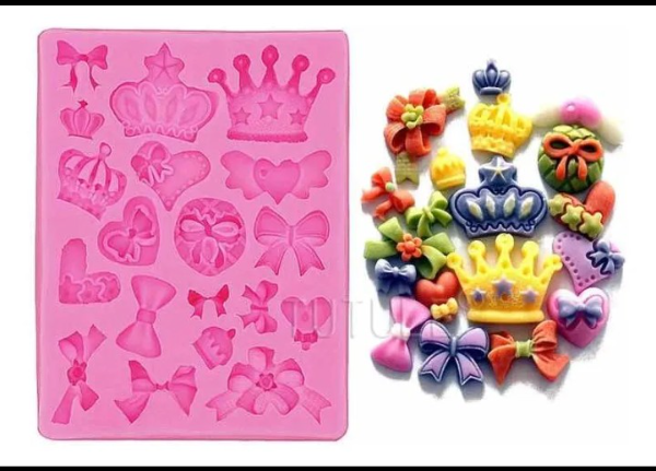 Producto - Molde lazos corona 017w3