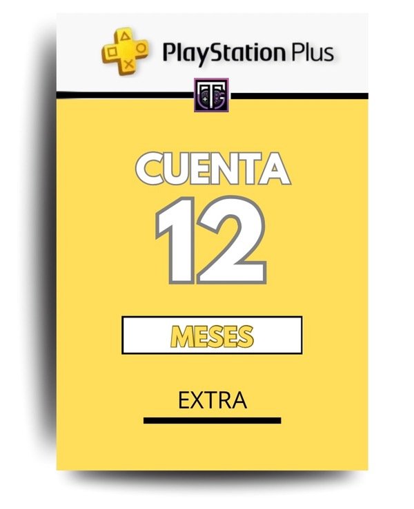 Producto - 12 Meses - PS Plus Extra - Cuenta