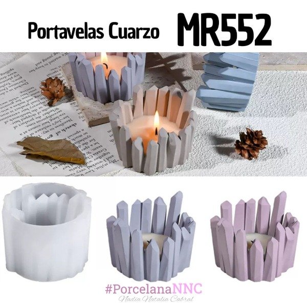 Producto - Portavelas Cuarzo MR552