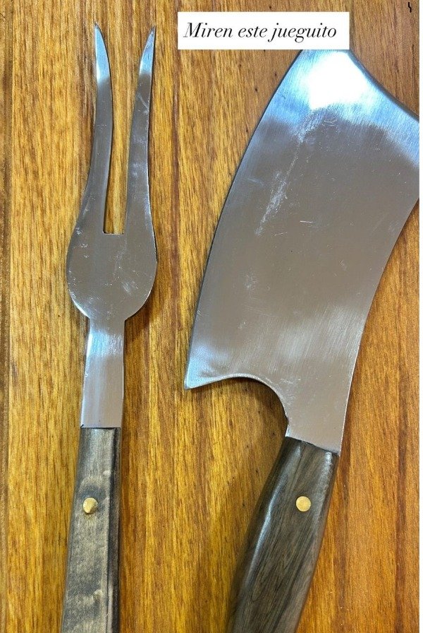 Producto - Set hachita con tenedor - 597