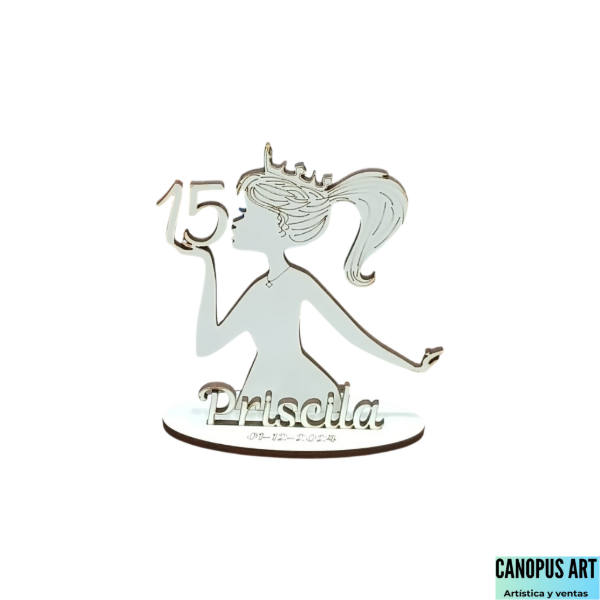 Producto - Princesa con 15 en la mano