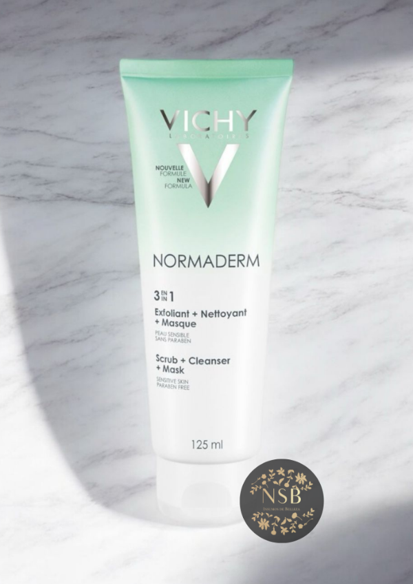 Producto - VICHY NORMADEM 3 EN 1: EXFOLIANTE + LIMPIADOR+ MASCARILLA