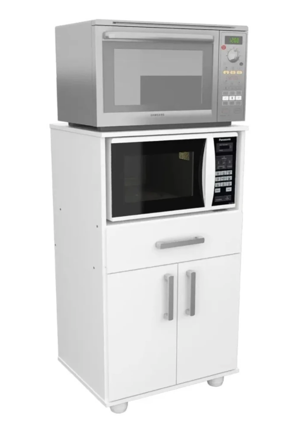 Producto - Porta Microondas + Grill Blanco 10159