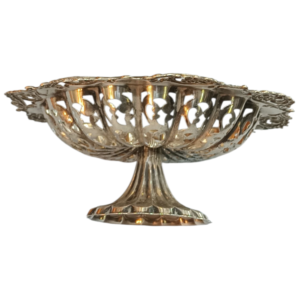 Producto - Antiguo centro de mesa plata Inglesa 925 WDB Art Nouveau