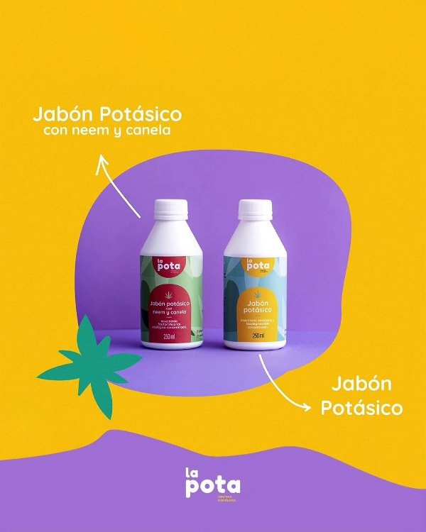 Producto - Jabón Potásico con Neem y Canela La Pota x 250 ml. - 4