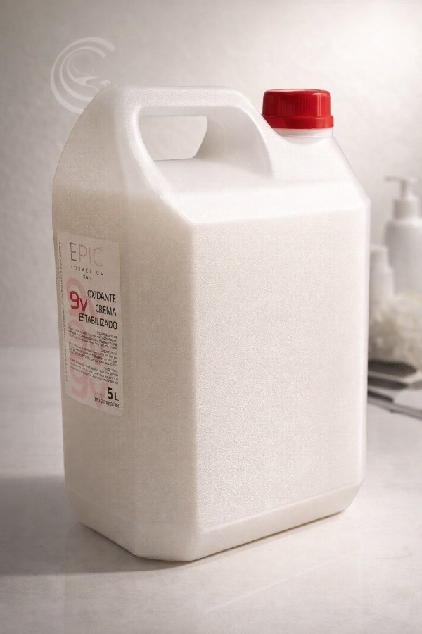 Producto - revelador cremoso de 9 volúmenes x 5 litros  epic