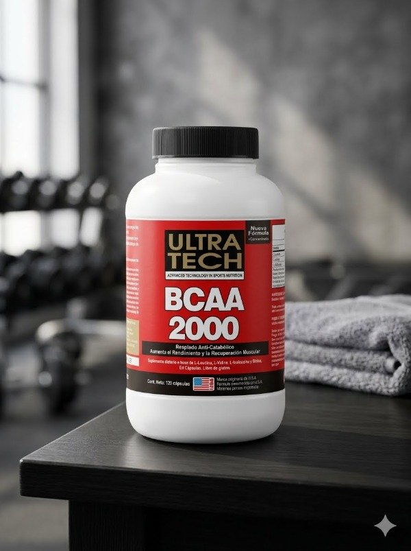 Producto - BCAA 2000 Ultra Tech Aminoacidos Para Fuerza Y Recuperacion