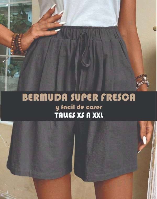 Producto - MOLDES BERMUDA SUPER FRESCA Y FACIL DE COSER
