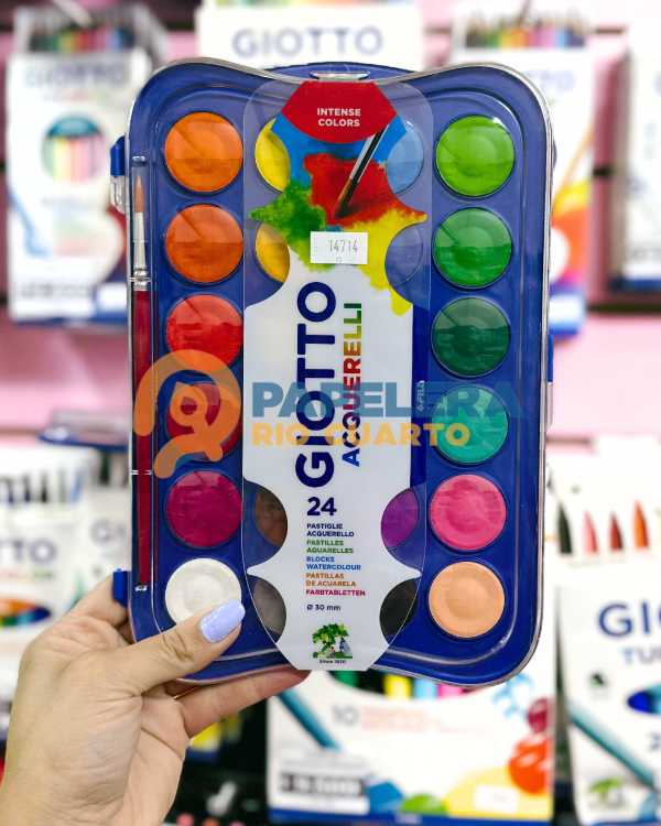 Producto - ACUARELAS GIOTTO X24