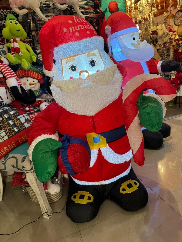 Producto - Papá Noel arterciopelado (Efectivo: 210.320)