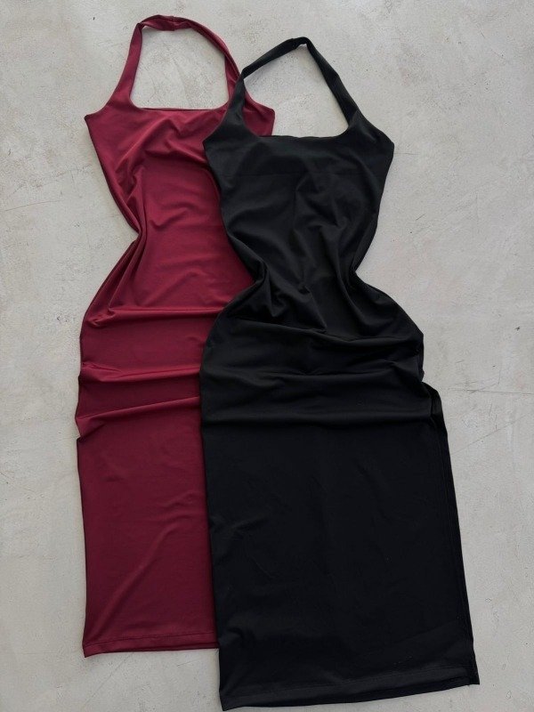 Producto - Vestido largo tajo