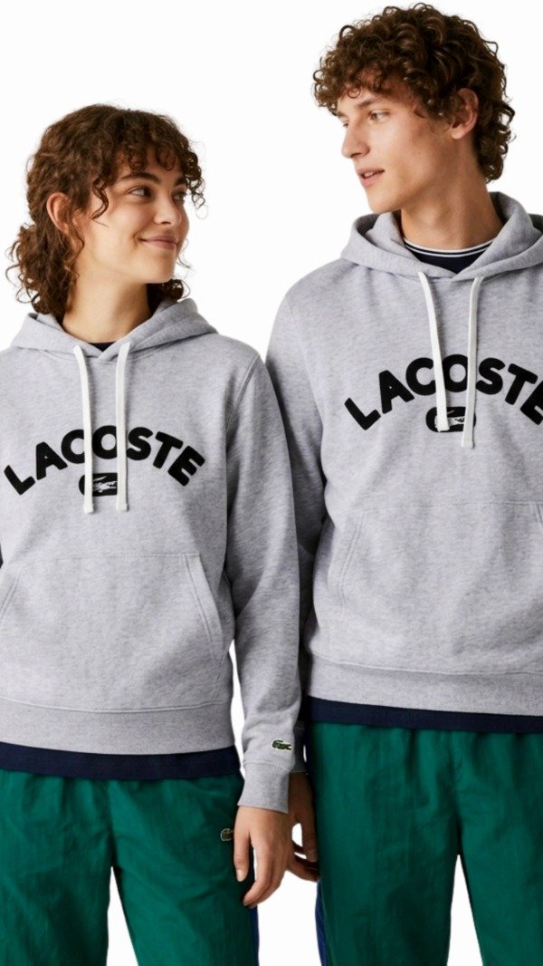 Producto - BUZO LACOSTE UNISEX GRIS