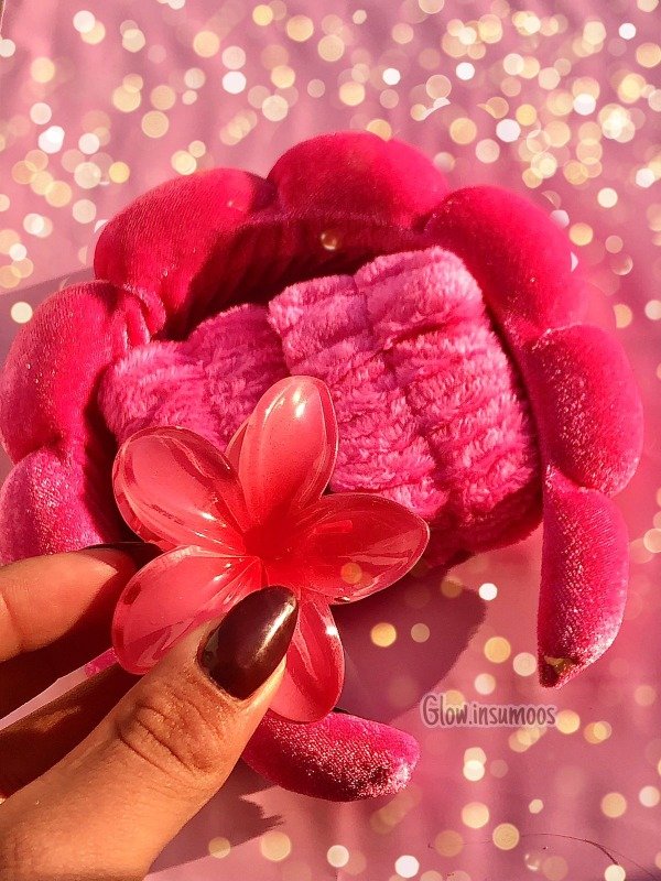 Producto - Set de broche+muñequera+vincha