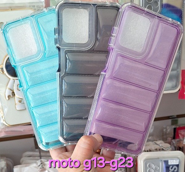Producto - Fundas puffer reforzadas. Moto g13-g23