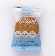 Producto - ALFAJORES VEGANOS COCO Y CREAM X45G MELTAIM UNIDAD