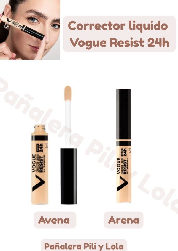 Producto - Corrector de ojeras Vogue Resist (Consultar tono disponible)