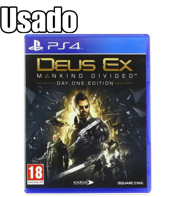 Producto - Deus Ex Mankind Divided Juego Físico Usado PS4