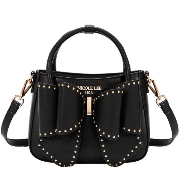 Producto - Studded bow black p17620bk - 0