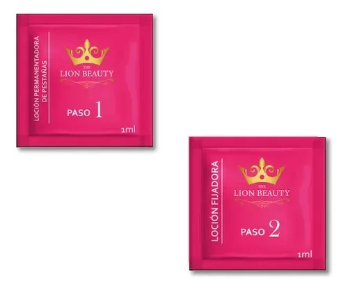 Producto - Kit Lash Lifting Paso 1 y 2 (1ml) - The Lion Beauty